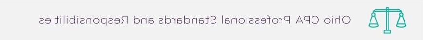 Ohio CPA professional standards and responsibilities